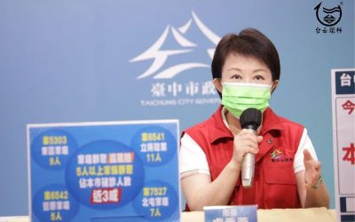 台中市確診者近三成家庭群聚 發起防疫新生活運動