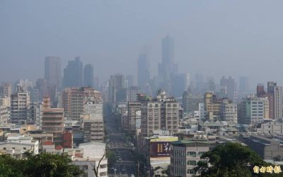 中國霾害來了!西部從北到南18縣市空品都不佳